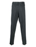 drawstring-waist lyocell-linen chino trousers